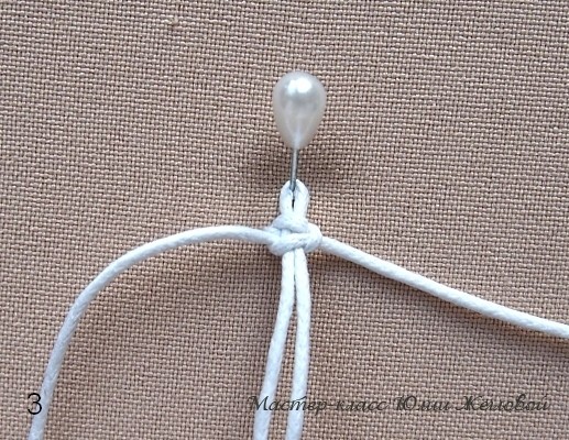 Подвеска-ромб в технике макраме Подвеска-ромб в технике макраме