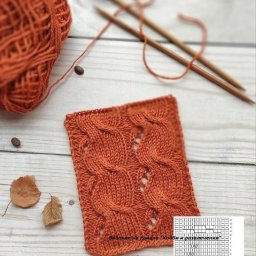 ​Разные удачные узоры для вязания на спицах