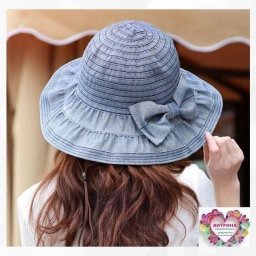 ​Осенние джинсовые шляпки