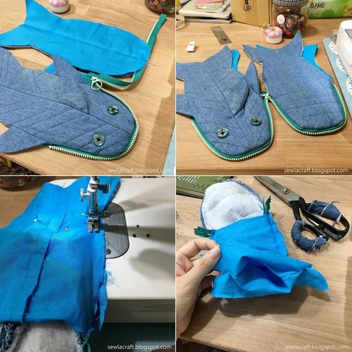 Пенал в виде акулы