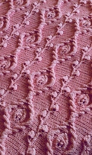 Самый красивый растительный узор