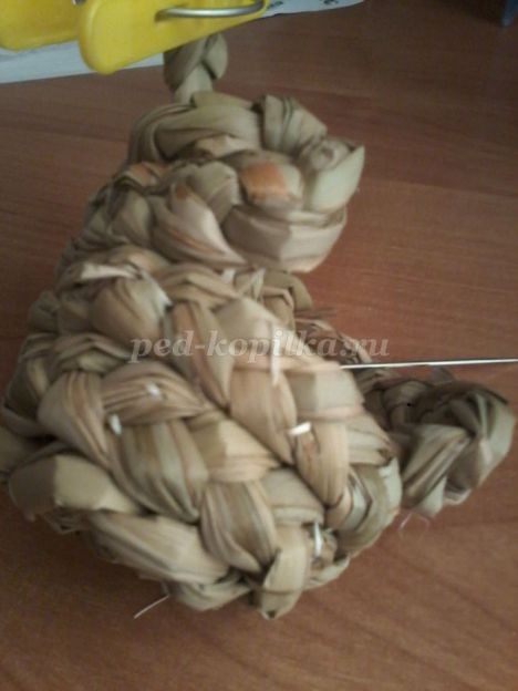 Гнездо из природного материала: часть 2