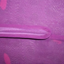 ​Как вшить молнию в изделие из шифона