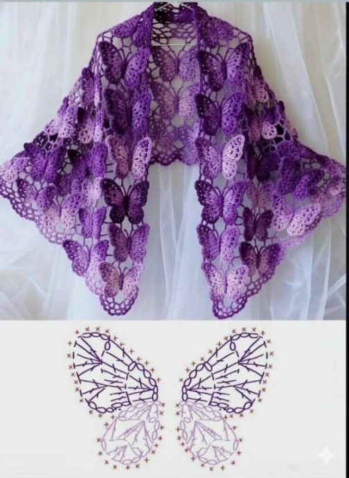 ​Необычные шарфы и шали