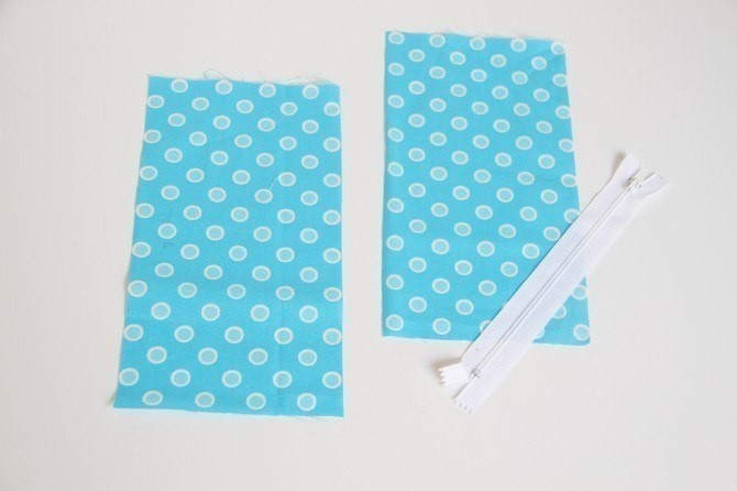 Простой способ втачивания молнии