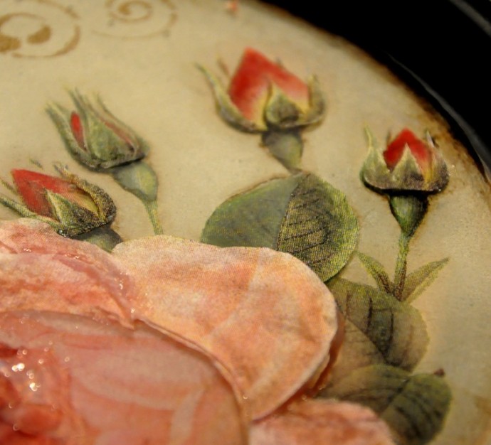 ​Декорирование часов с необычным стерео-эффектом: часть 4