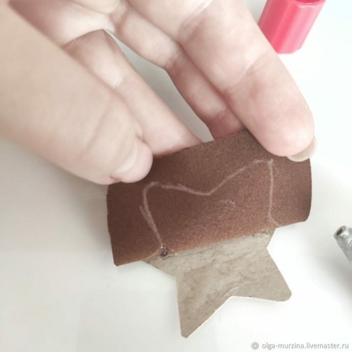 ​Делаем брошь из бисера звезду: часть 3