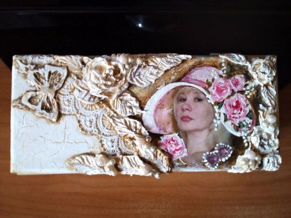 Создаем шкатулку "Для себя любимой": часть 2