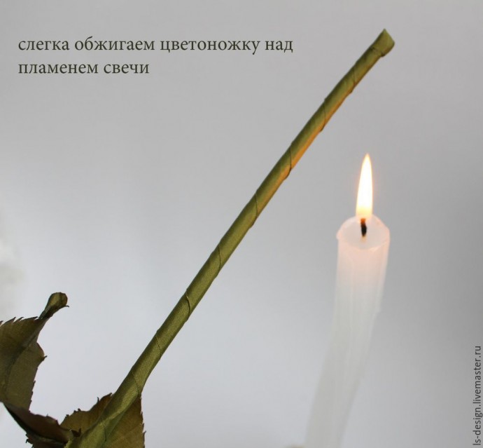 ​Роза из тафты "100 лепестков": мастер-класс, часть 5