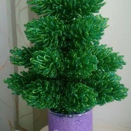 Елочка из бисера для вашего вдохновения