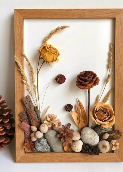 Идеи картин из натуральных материалов Идеи картин из натуральных материалов