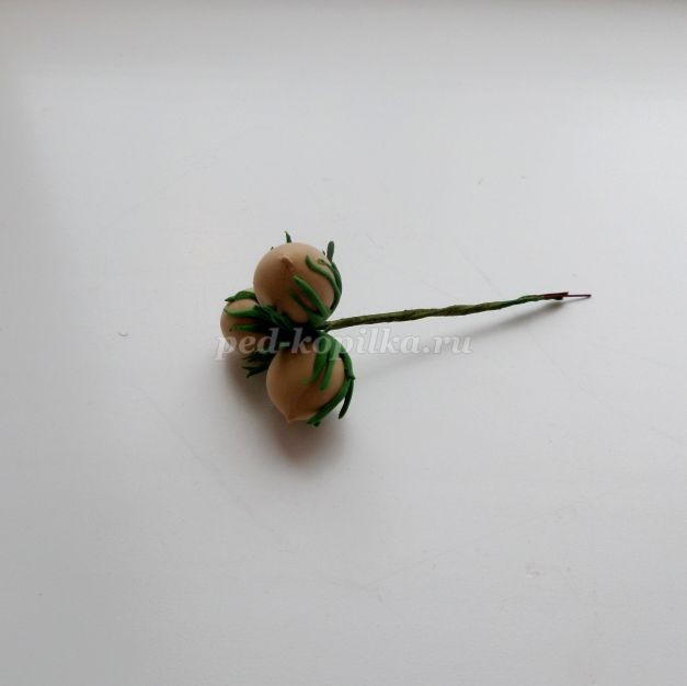 Осенняя ветка из фоамирана: часть 2 Осенняя ветка из фоамирана: часть 2