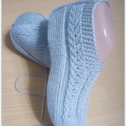 Нежные бесшовные тапочки