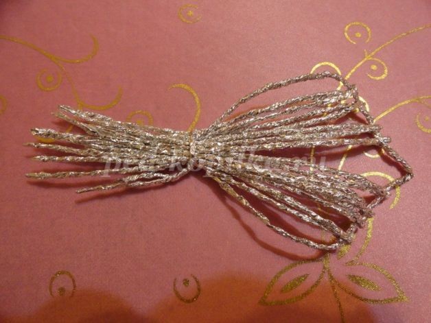 ​Праздничный подсвечник из фольги: часть 1