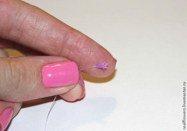 ​Веточка лаванды: мастер-класс, часть 3