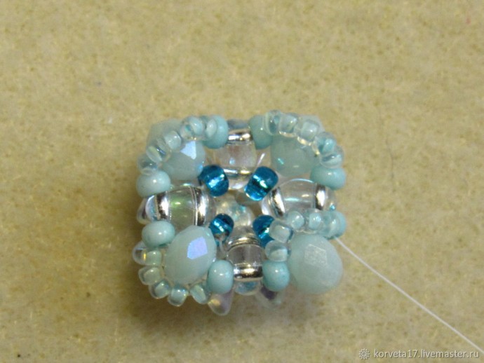 Плетем серьги-гвоздики "Лотос": часть 1 Плетем серьги-гвоздики "Лотос": часть 1