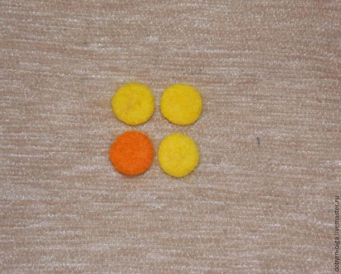 Позитивный пёс Шарик, выполненный в технике сухого и мокрого валяния: часть 4 Позитивный пёс Шарик, выполненный в технике сухого и мокрого валяния: часть 4