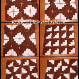 ​Как вязать крючком по диагонали