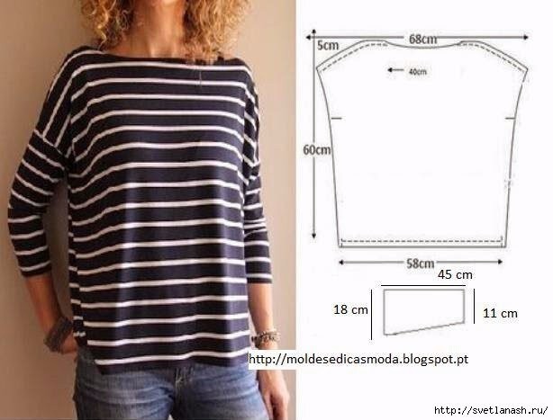 Моделируем блузки