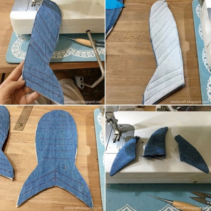 Пенал в виде акулы