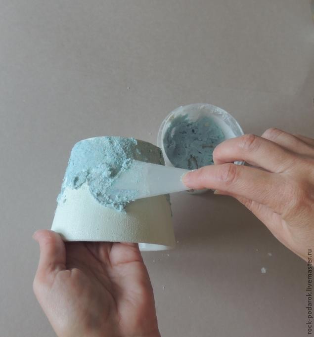 Горшок для цветов "Пляж"