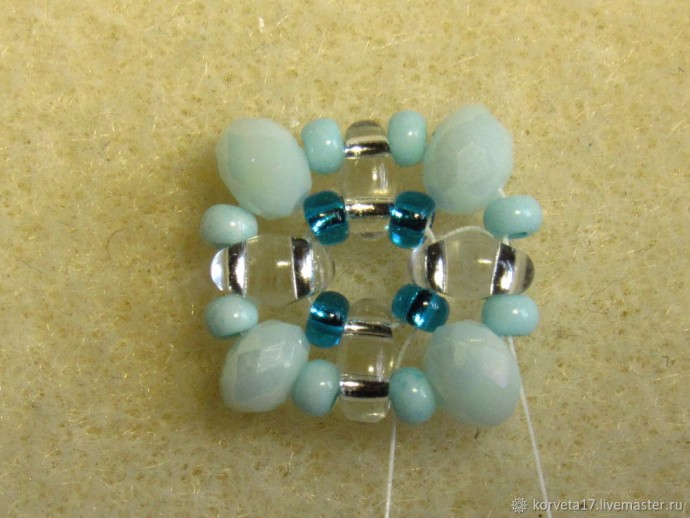 Плетем серьги-гвоздики "Лотос": часть 1 Плетем серьги-гвоздики "Лотос": часть 1