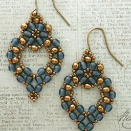 Серьги из бисера: мастер-класс