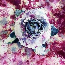 Изготовление цветка из шелка в русской технике: часть 3