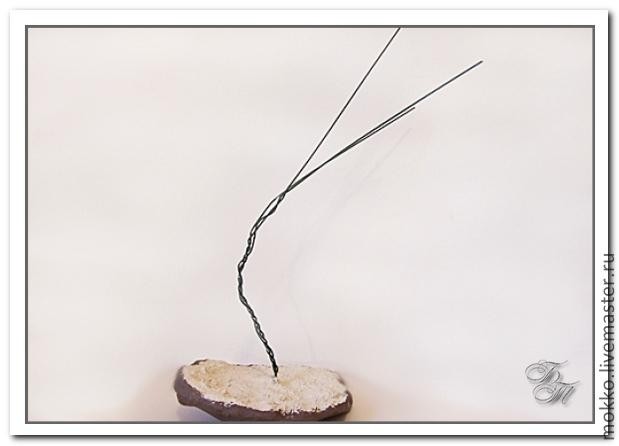 Лепка глицинии из полимерной глины: часть 5