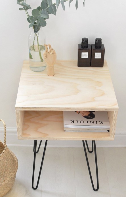 Прикроватный столик своими руками