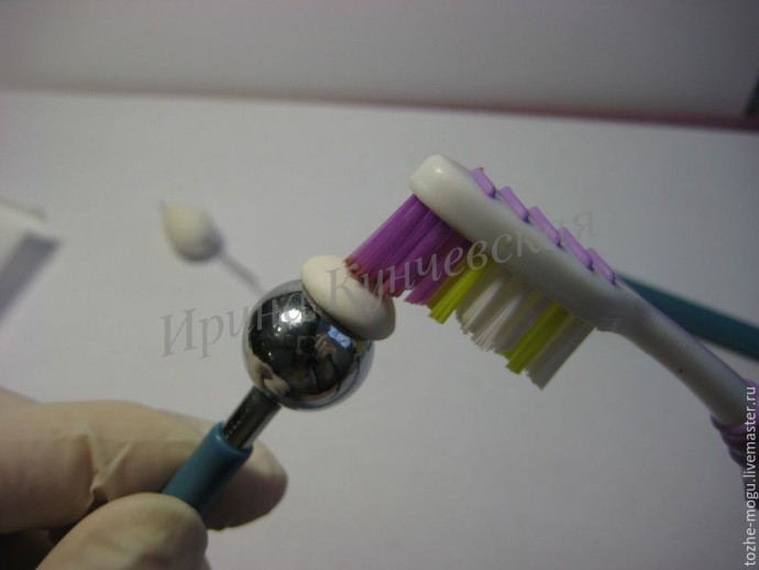 Миниатюрные грибочки "Боровички" из полимерной глины