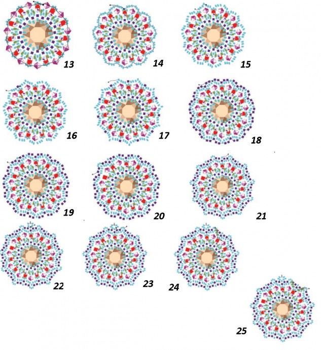 Серьги "Красная роза"