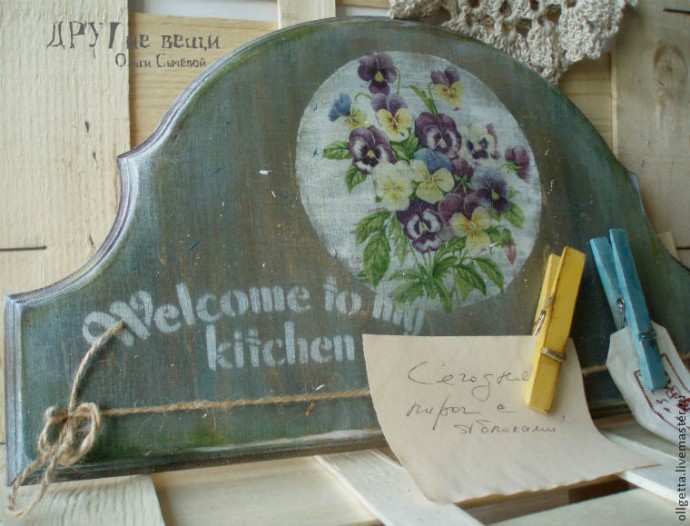 Декорирование панно "Счастливая осень": часть 3