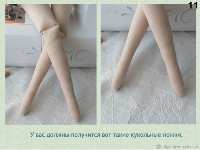 Интерьерная кукла в стиле Тильда: часть 1