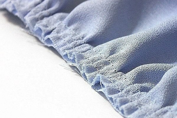 Как пришить оборки