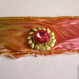 Сутажная вышивка: интеграция риволи