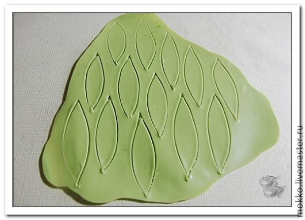 ​Лепка глицинии из полимерной глины: часть 4