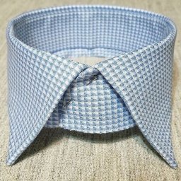 Обработка воротника мужской рубашки с кулисками для косточек