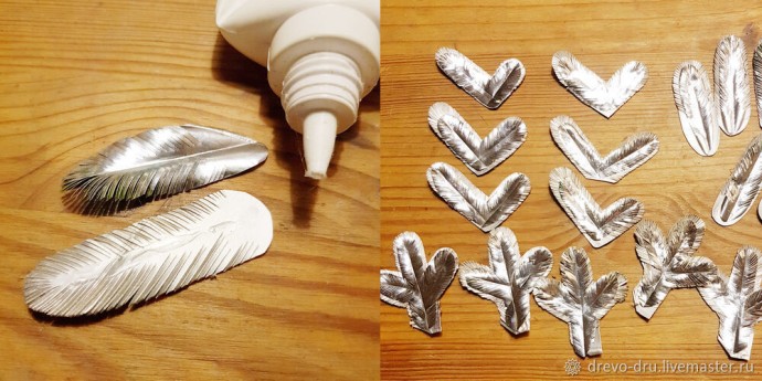 Серебряный венок своими руками