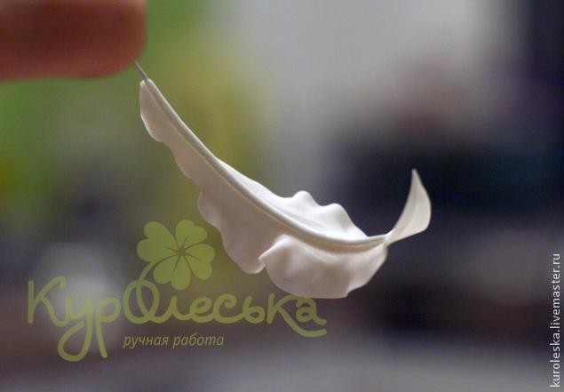 Глориоза: мастер-класс по лепке цветка в технике керамической флористики, часть 2