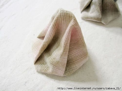 Мастер-класс по текстильным розочкам