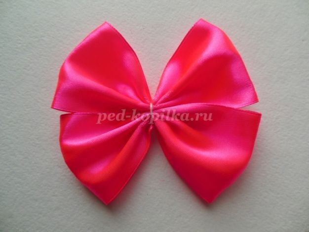 Бантики из атласной ленты: часть 2