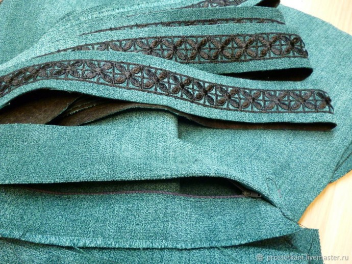 Делаем мягкие сидения со съёмными чехлами для стульев: часть 1