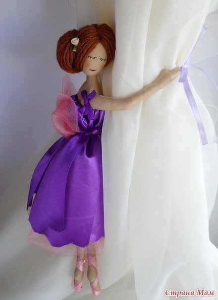 Феечки: подхваты для штор Феечки: подхваты для штор