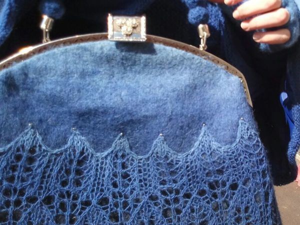 Как сделать сумку с двойным фермуаром: мастер-класс