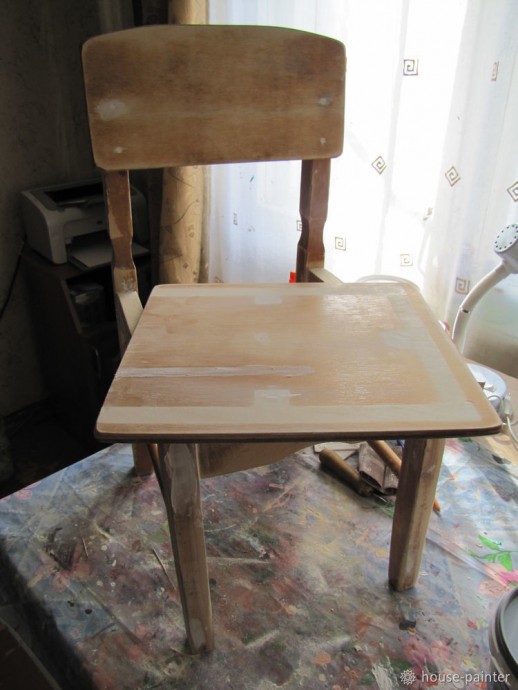 Мастерим необычный детский стульчик-развивалку