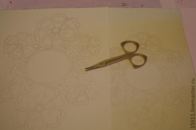 Имитация вышивки "ришелье": мастер-класс