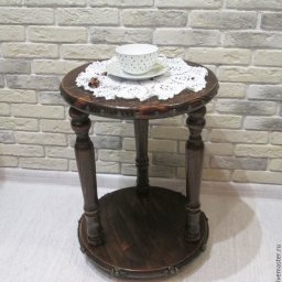 Мастерим кофейный столик с "коваными" элементами: часть 2