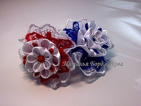 Учимся делать узкий лепесток в технике канзаши: часть 3