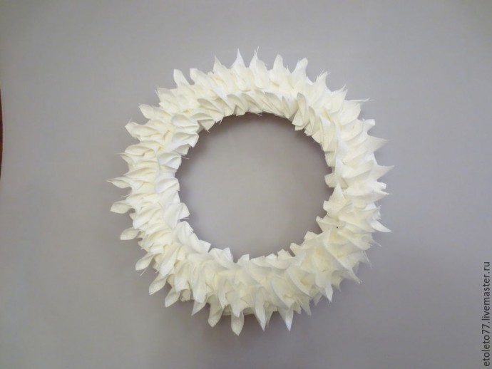 Создаем рождественский венок "Феерия"